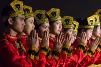 Dancers in traditional dress