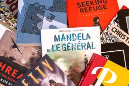 The covers of many graphic novels.
