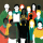 Drawing of a diverse group of people, one of whom holds up a blank page meant to symbolize the Declaration.