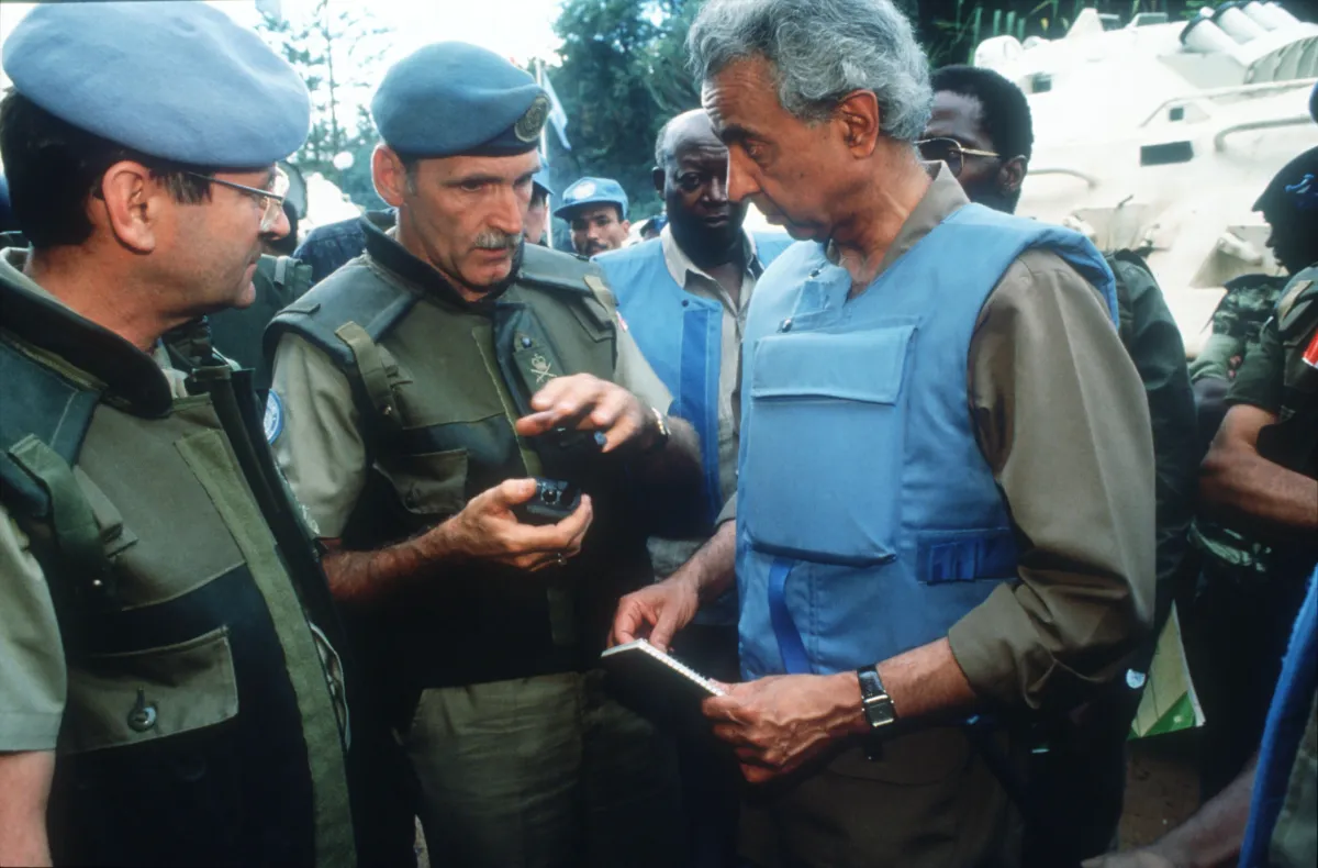 A group of men in military uniform.