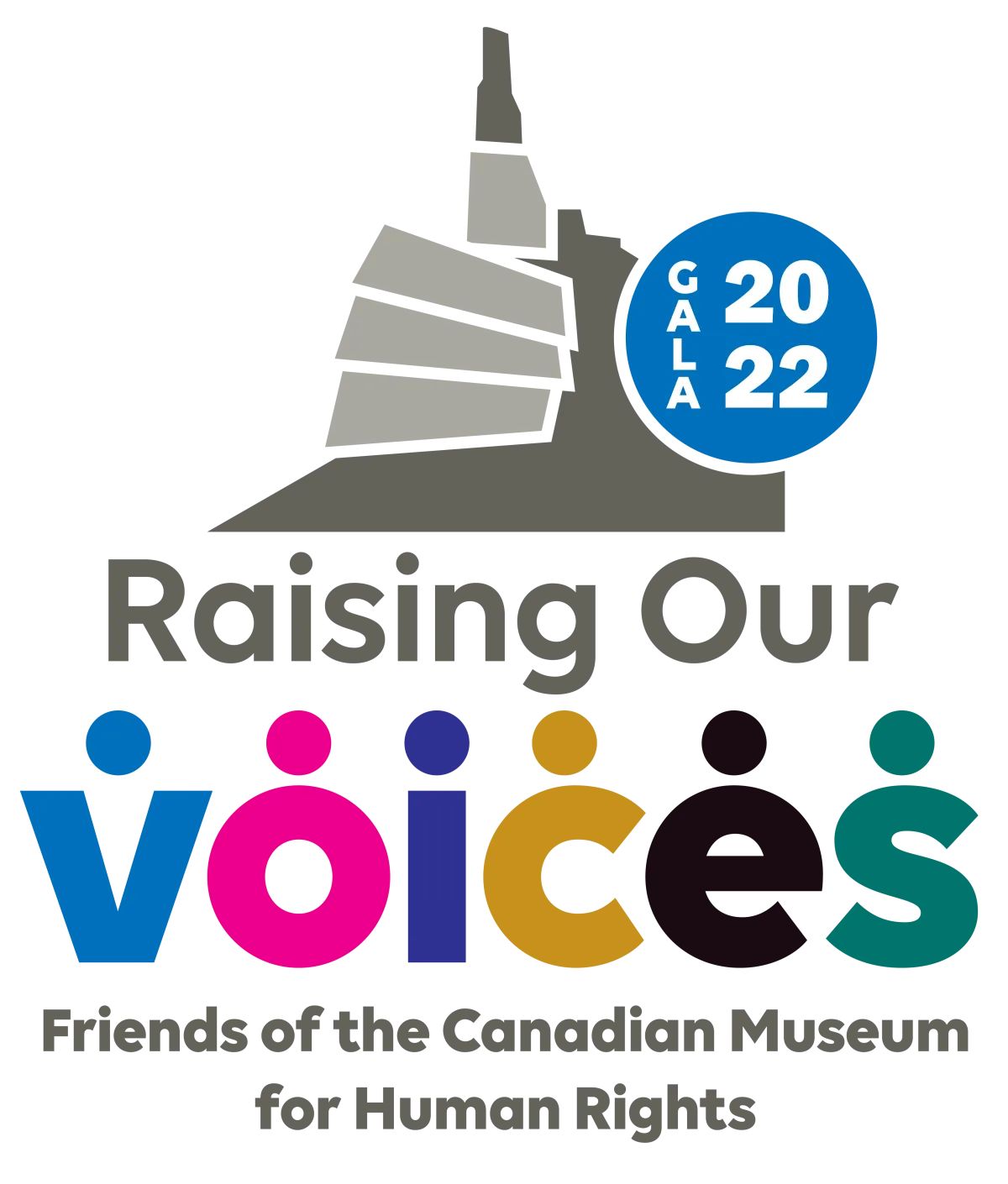 Raising our voices gala logo