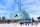 Image of the CMHR in the winter with Winnipeg sign.