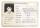 A white photo identification card.