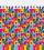 Graphic illustration of rows of people in colourful t-shirts looking at one another.