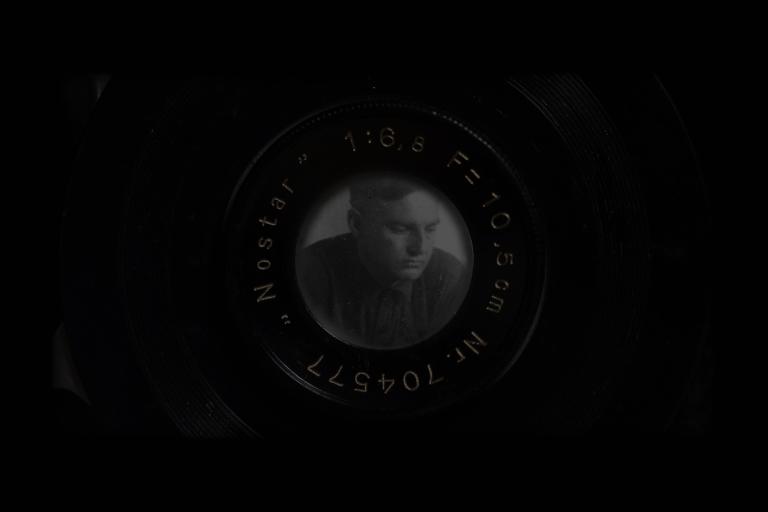 " " Partially obscured.