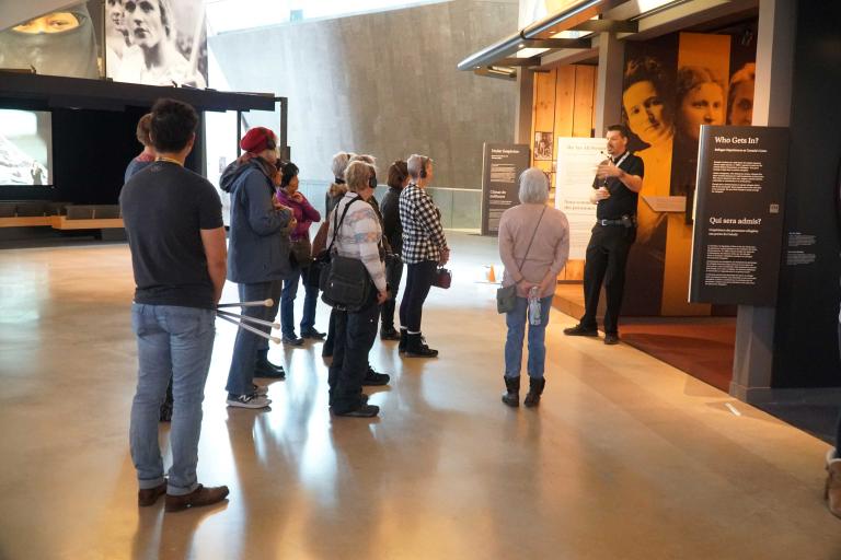 " " Partially obscured.