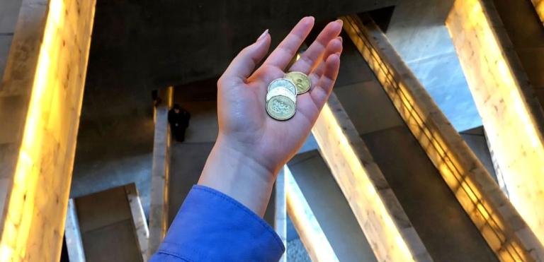 " " Partially obscured.