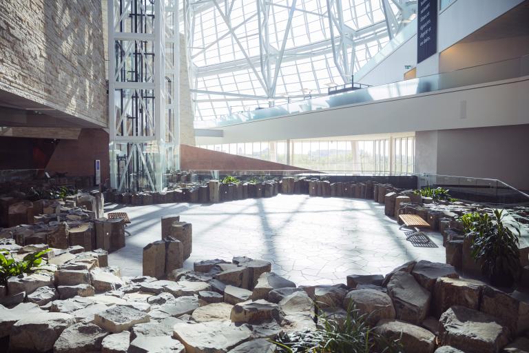The Stuart Clark Garden of Contemplation in the Museum.